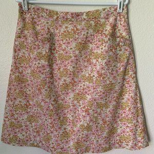 American Eagle pastel floral skirt, size 6. So sweet and unique.